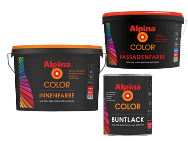 Alpina Farbe anmischen Alpina Farbe anmischen