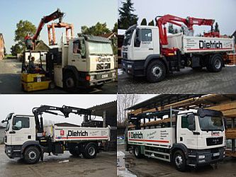 Anlieferung von Baustoffen in Tarmstedt